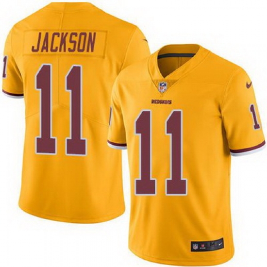 Nike Redskins #11 DeSean Jackson Gold Mens Stitched NFL Limited Rush Jersey Nike Redskins #11 DeSean Jackson Gold Mens Stitched NFL Limited Rush Jersey