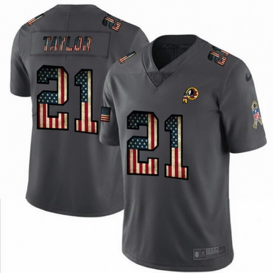 Nike Redskins 21 Sean Taylor 2019 Salute To Service USA Flag Fashion Limited Jersey Nike Redskins 21 Sean Taylor 2019 Salute To Service USA Flag Fashion Limited Jersey