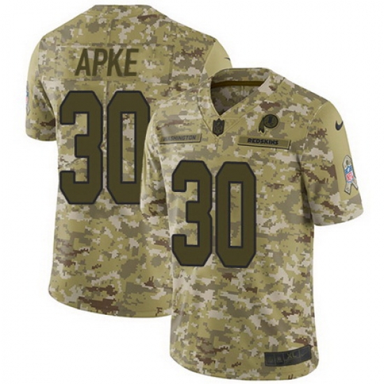 Nike Redskins #30 Troy Apke Camo Mens Stitched NFL Limited 2018 Salute To Service Jersey Nike Redskins #30 Troy Apke Camo Mens Stitched NFL Limited 2018 Salute To Service Jersey