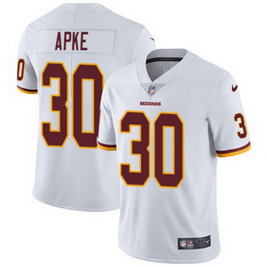 Nike Redskins #30 Troy Apke White Mens Stitched NFL Vapor Untouchable Limited Jersey Nike Redskins #30 Troy Apke White Mens Stitched NFL Vapor Untouchable Limited Jersey