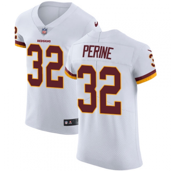 Nike Redskins #32 Samaje Perine White Mens Stitched NFL Vapor Untouchable Elite Jersey Nike Redskins #32 Samaje Perine White Mens Stitched NFL Vapor Untouchable Elite Jersey