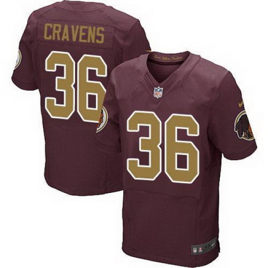 Nike Redskins #36 Su 27a Cravens Burgundy Red Alternate Mens Stitched NFL 80TH Throwback Elite Jersey Nike Redskins #36 Su 27a Cravens Burgundy Red Alternate Mens Stitched NFL 80TH Throwback Elite Jersey