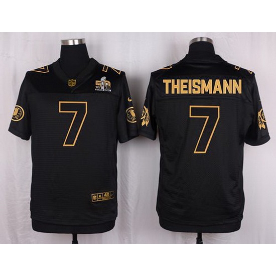Nike Redskins #7 Joe Theismann Black Mens Stitched NFL Elite Pro Line Gold Collection Jersey Nike Redskins #7 Joe Theismann Black Mens Stitched NFL Elite Pro Line Gold Collection Jersey