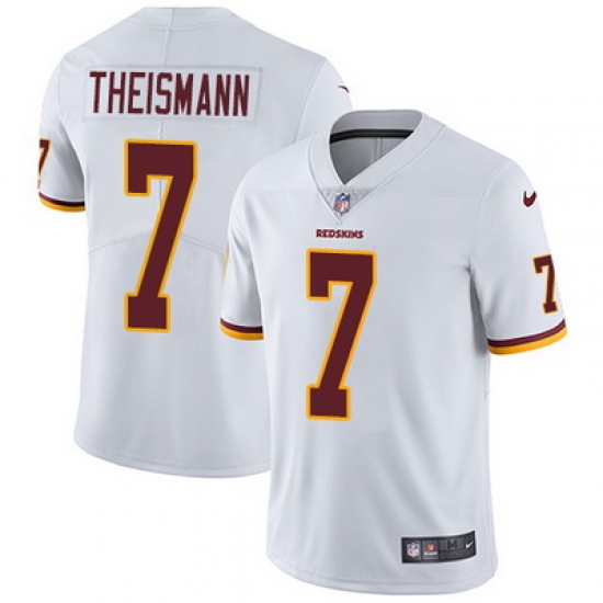 Nike Redskins #7 Joe Theismann White Mens Stitched NFL Vapor Untouchable Limited Jersey Nike Redskins #7 Joe Theismann White Mens Stitched NFL Vapor Untouchable Limited Jersey