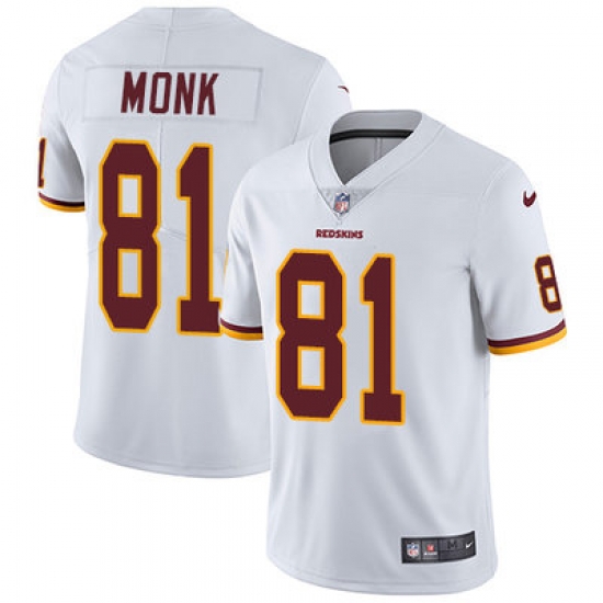 Nike Redskins #81 Art Monk White Mens Stitched NFL Vapor Untouchable Limited Jersey Nike Redskins #81 Art Monk White Mens Stitched NFL Vapor Untouchable Limited Jersey