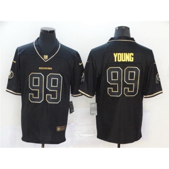 Nike Redskins 99 Chase Young Black Gold Vapor Untouchable Limited Jersey Nike Redskins 99 Chase Young Black Gold Vapor Untouchable Limited Jersey