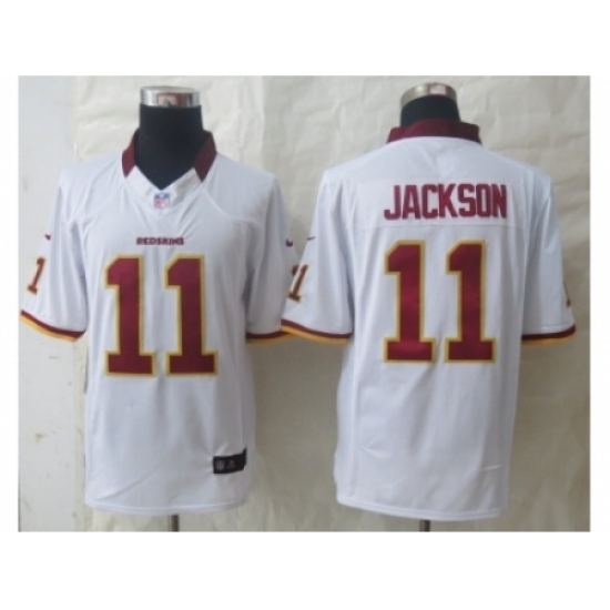 Nike Washington Red Skins #11 Jackson White Jerseys(Limited) Nike Washington Red Skins #11 Jackson White Jerseys(Limited)