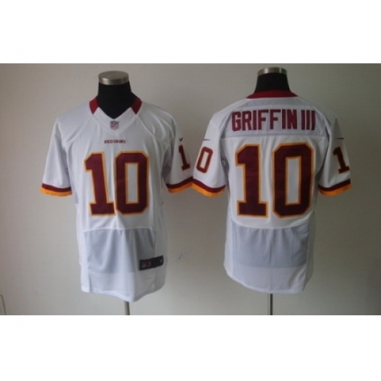 Nike Washington Redskins 10 Robert Griffin III White Elite NFL Jersey Nike Washington Redskins 10 Robert Griffin III White Elite NFL Jersey