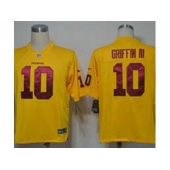 Nike Washington Redskins 10 Robert Griffin III Yellow Elite NFL Jersey Nike Washington Redskins 10 Robert Griffin III Yellow Elite NFL Jersey