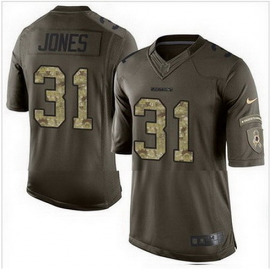 Nike Washington Redskins #31 Matt Jones Green Mens Stitched NFL Limited Salute to Service Jersey Nike Washington Redskins #31 Matt Jones Green Mens Stitched NFL Limited Salute to Service Jersey