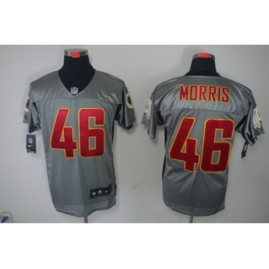 Nike Washington Redskins 46 Alfred Morris Grey Elite Shadow NFL Jersey Nike Washington Redskins 46 Alfred Morris Grey Elite Shadow NFL Jersey