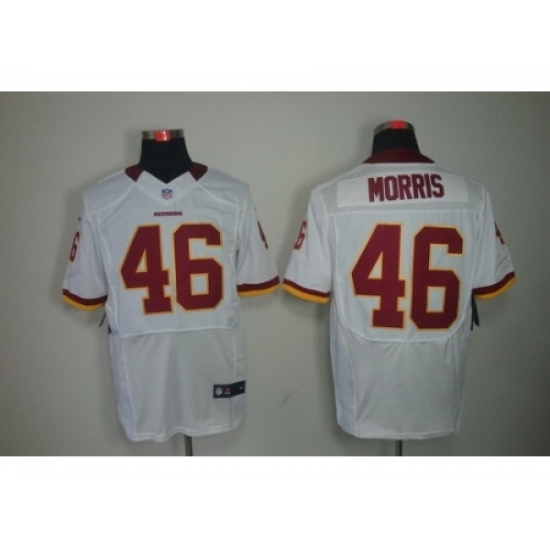 Nike Washington Redskins 46 Alfred Morris White Elite NFL Jersey Nike Washington Redskins 46 Alfred Morris White Elite NFL Jersey