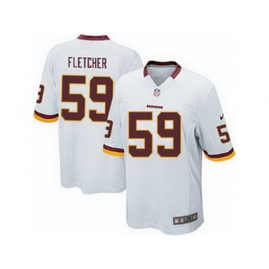 Nike Washington Redskins 59 London Fletcher White Game NFL Jersey Nike Washington Redskins 59 London Fletcher White Game NFL Jersey