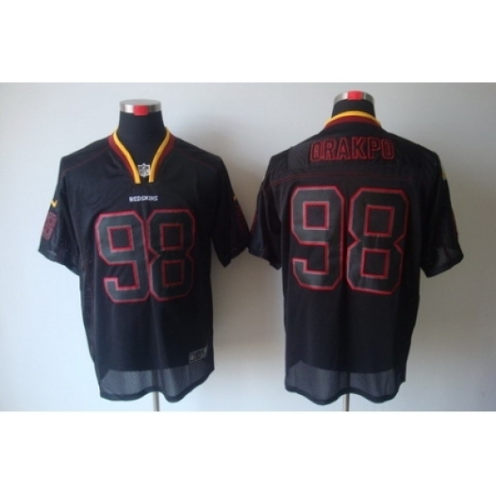 Nike Washington Redskins 98 Brian Orakpo Black Elite Lights Out NFL Jersey Nike Washington Redskins 98 Brian Orakpo Black Elite Lights Out NFL Jersey