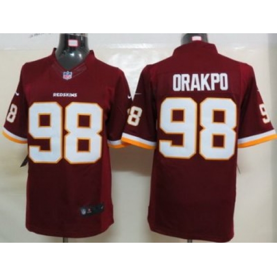 Nike Washington Redskins 98# Brian Orakpo Red Game LIMITED NFL Jerseys Nike Washington Redskins 98# Brian Orakpo Red Game LIMITED NFL Jerseys