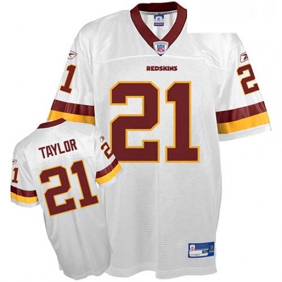 Reebok Washington Redskins 21 Sean Taylor White Replica Throwback NFL Jersey Reebok Washington Redskins 21 Sean Taylor White Replica Throwback NFL Jersey