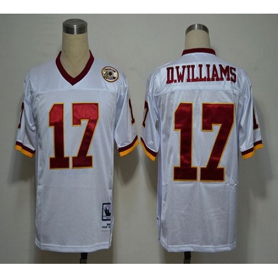 Washington Redskins 17 Doug Williams White Mens NFL Throwback Jersey Washington Redskins 17 Doug Williams White Mens NFL Throwback Jersey