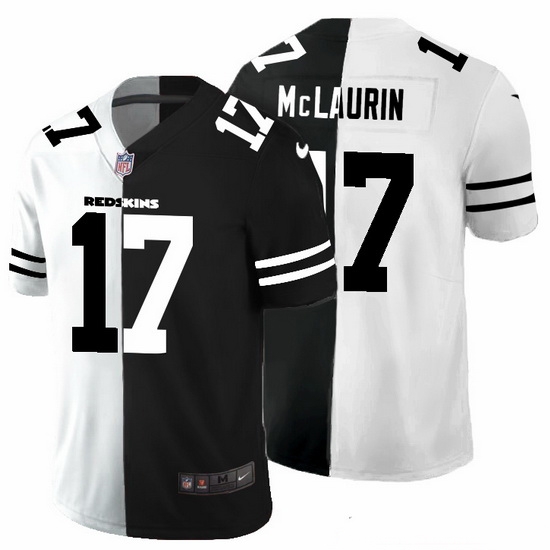 Washington Redskins 17 Terry McLaurin Men Black V White Peace Split Nike Vapor Untouchable Limited NFL Jersey Washington Redskins 17 Terry McLaurin Men Black V White Peace Split Nike Vapor Untouchable Limited NFL Jersey