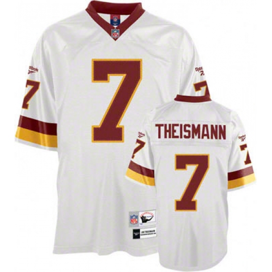 Washington Redskins 7 Joe Theismann White Throwback Jersey Washington Redskins 7 Joe Theismann White Throwback Jersey