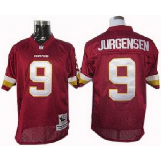Washington Redskins 9 Sonny Jurgensen Throwback Jersey Red Washington Redskins 9 Sonny Jurgensen Throwback Jersey Red