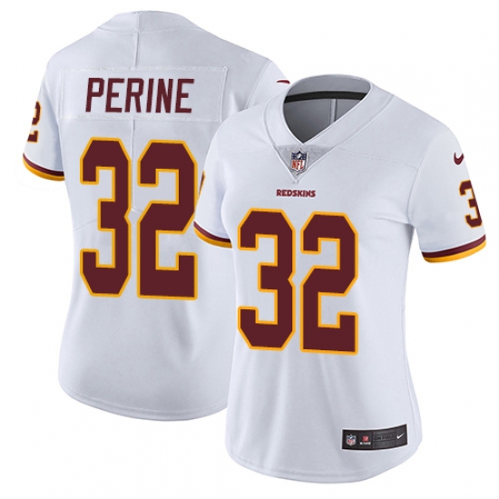 Nike Redskins #32 Samaje Perine White Womens Stitched NFL Vapor Untouchable Limited Jersey Nike Redskins #32 Samaje Perine White Womens Stitched NFL Vapor Untouchable Limited Jersey