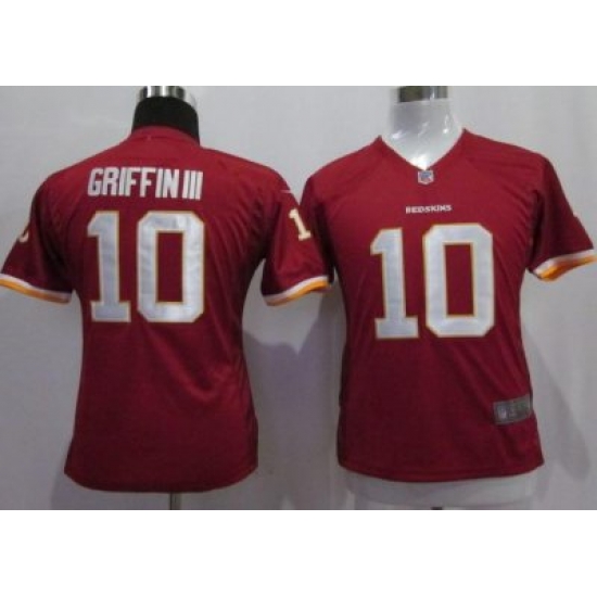 Women Nike Washington Redskins #10 Robert Griffin III Red Nike NFL Jerseys Women Nike Washington Redskins #10 Robert Griffin III Red Nike NFL Jerseys