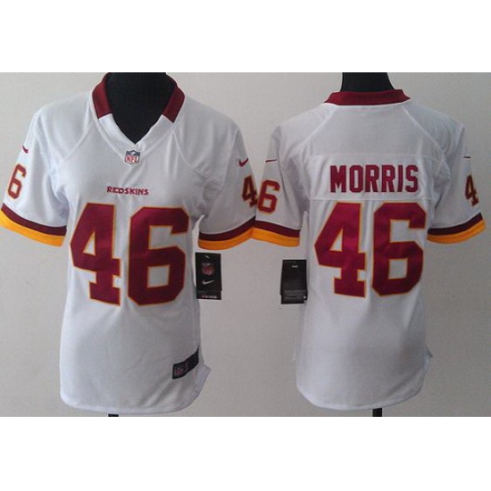 Women Nike Washington Redskins 46 Alfred Morris White NFL Jerseys Women Nike Washington Redskins 46 Alfred Morris White NFL Jerseys