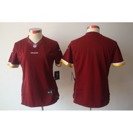 Women Nike Washington Redskins Blank Red Color(Women Limited Jerseys) Women Nike Washington Redskins Blank Red Color(Women Limited Jerseys)