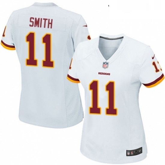 Womens Nike Washington Redskins 11 Alex Smith Game White NFL Jersey Womens Nike Washington Redskins 11 Alex Smith Game White NFL Jersey