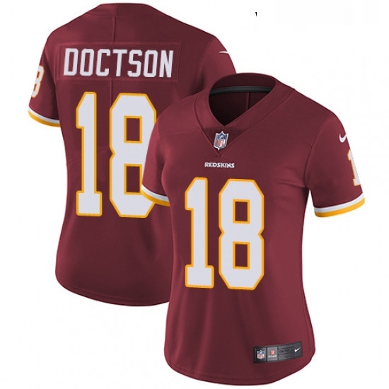 Womens Nike Washington Redskins 18 Josh Doctson Elite Burgundy Red Team Color NFL Jersey Womens Nike Washington Redskins 18 Josh Doctson Elite Burgundy Red Team Color NFL Jersey