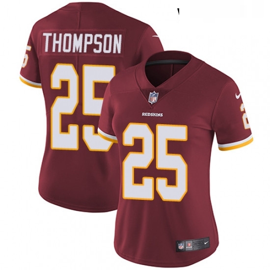 Womens Nike Washington Redskins 25 Chris Thompson Elite Burgundy Red Team Color NFL Jersey Womens Nike Washington Redskins 25 Chris Thompson Elite Burgundy Red Team Color NFL Jersey
