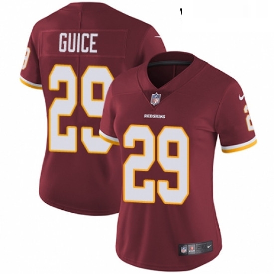 Womens Nike Washington Redskins 29 Derrius Guice Burgundy Red Team Color Vapor Untouchable Elite Player NFL Jersey Womens Nike Washington Redskins 29 Derrius Guice Burgundy Red Team Color Vapor Untouchable Elite Player NFL Jersey