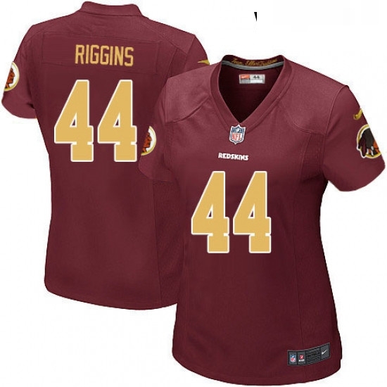 Womens Nike Washington Redskins 44 John Riggins Game Burgundy RedGold Number Alternate 80TH Anniversary NFL Jersey Womens Nike Washington Redskins 44 John Riggins Game Burgundy RedGold Number Alternate 80TH Anniversary NFL Jersey