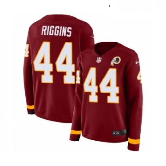 Womens Nike Washington Redskins 44 John Riggins Limited Burgundy Therma Long Sleeve NFL Jersey Womens Nike Washington Redskins 44 John Riggins Limited Burgundy Therma Long Sleeve NFL Jersey