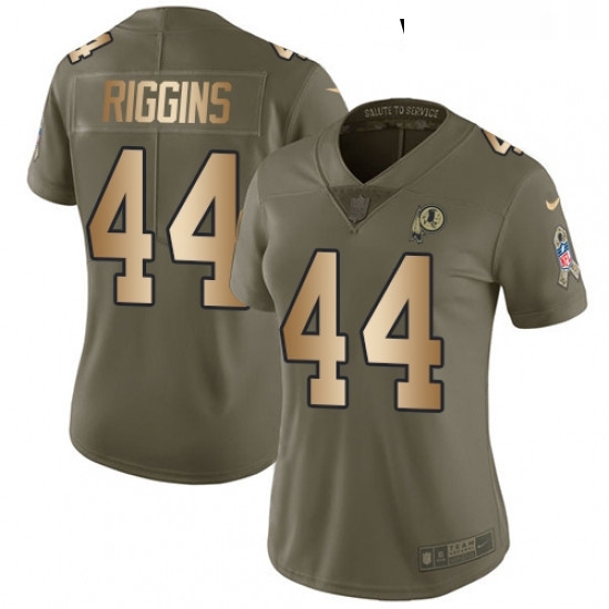 Womens Nike Washington Redskins 44 John Riggins Limited OliveGold 2017 Salute to Service NFL Jersey Womens Nike Washington Redskins 44 John Riggins Limited OliveGold 2017 Salute to Service NFL Jersey