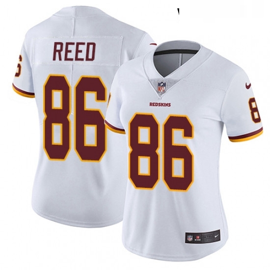 Womens Nike Washington Redskins 86 Jordan Reed Elite White NFL Jersey Womens Nike Washington Redskins 86 Jordan Reed Elite White NFL Jersey