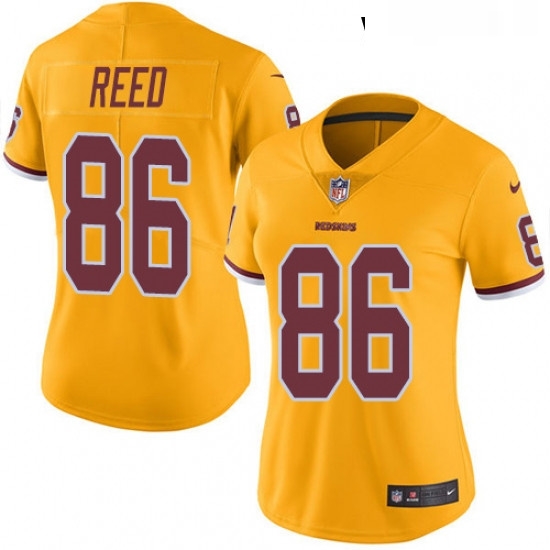 Womens Nike Washington Redskins 86 Jordan Reed Limited Gold Rush Vapor Untouchable NFL Jersey Womens Nike Washington Redskins 86 Jordan Reed Limited Gold Rush Vapor Untouchable NFL Jersey