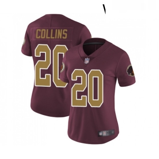 Womens Washington Redskins 20 Landon Collins Burgundy Red Gold Number Alternate 80TH Anniversary Vapor Untouchable Limited Player Football Jersey Womens Washington Redskins 20 Landon Collins Burgundy Red Gold Number Alternate 80TH Anniversary Vapor Untouchable Limited Player Football Jersey