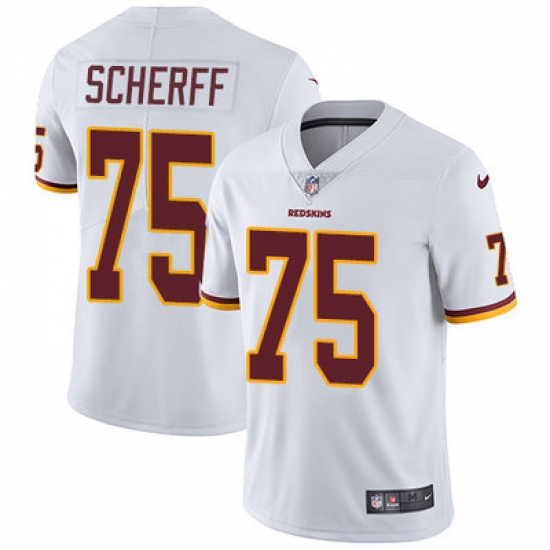 Nike Redskins #75 Brandon Scherff White Youth Stitched NFL Vapor Untouchable Limited Jersey Nike Redskins #75 Brandon Scherff White Youth Stitched NFL Vapor Untouchable Limited Jersey