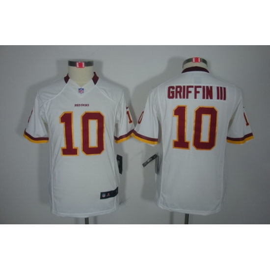 Youth Nike Washington Redskins #10 Robert Griffin III White Limited Jerseys Youth Nike Washington Redskins #10 Robert Griffin III White Limited Jerseys