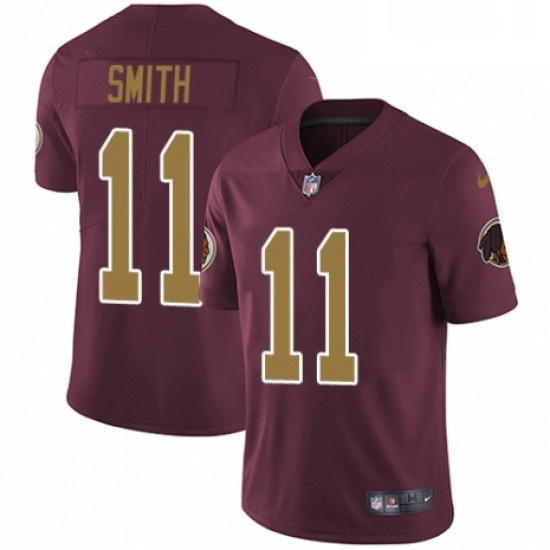 Youth Nike Washington Redskins 11 Alex Smith Burgundy RedGold Number Alternate 80TH Anniversary Vapor Untouchable Elite Player NFL Jersey Youth Nike Washington Redskins 11 Alex Smith Burgundy RedGold Number Alternate 80TH Anniversary Vapor Untouchable Elite Player NFL Jersey