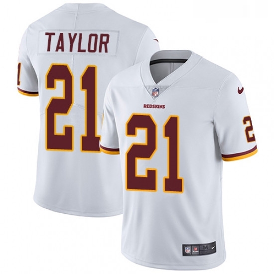 Youth Nike Washington Redskins 21 Sean Taylor Elite White NFL Jersey Youth Nike Washington Redskins 21 Sean Taylor Elite White NFL Jersey