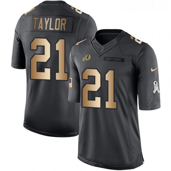 Youth Nike Washington Redskins 21 Sean Taylor Limited BlackGold Salute to Service NFL Jersey Youth Nike Washington Redskins 21 Sean Taylor Limited BlackGold Salute to Service NFL Jersey
