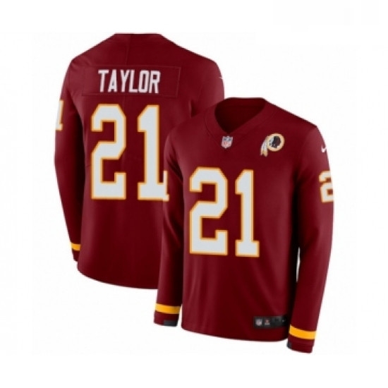 Youth Nike Washington Redskins 21 Sean Taylor Limited Burgundy Therma Long Sleeve NFL Jersey Youth Nike Washington Redskins 21 Sean Taylor Limited Burgundy Therma Long Sleeve NFL Jersey