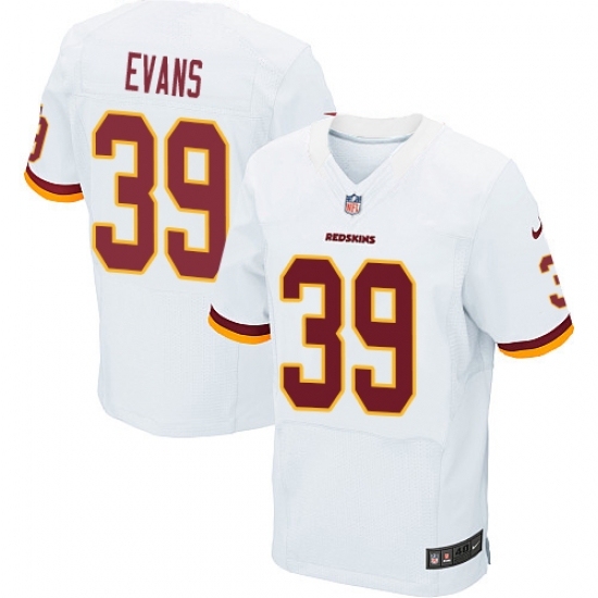 Youth Nike Washington Redskins #39 Josh Evans Elite White NFL Jersey Youth Nike Washington Redskins #39 Josh Evans Elite White NFL Jersey