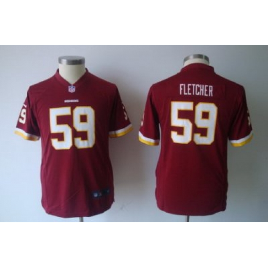 Youth Nike Washington Redskins 59# London Fletcher Red Jerseys Youth Nike Washington Redskins 59# London Fletcher Red Jerseys