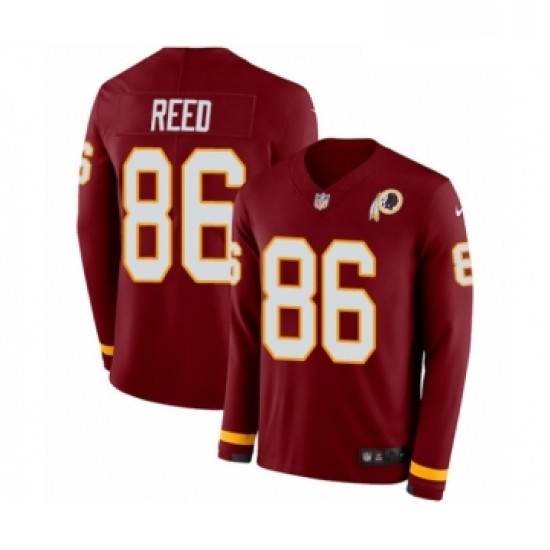 Youth Nike Washington Redskins 86 Jordan Reed Limited Burgundy Therma Long Sleeve NFL Jersey Youth Nike Washington Redskins 86 Jordan Reed Limited Burgundy Therma Long Sleeve NFL Jersey
