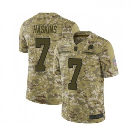 Youth Washington Redskins 7 Dwayne Haskins Limited Camo 2018 Salute to Service Football Jersey Youth Washington Redskins 7 Dwayne Haskins Limited Camo 2018 Salute to Service Football Jersey