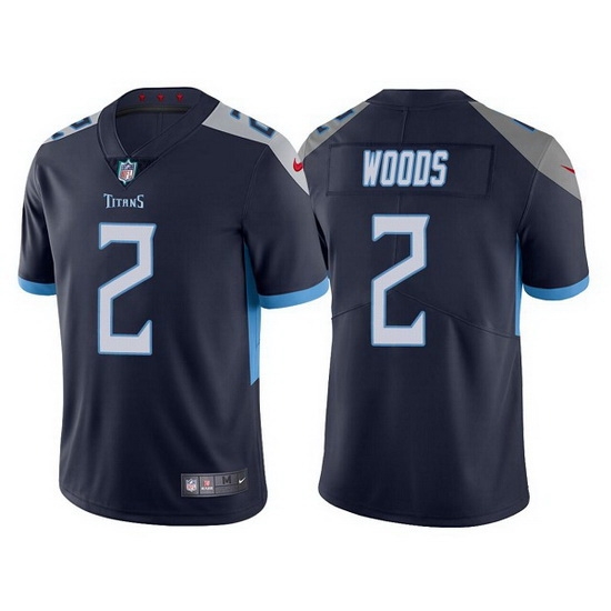 Men Tennessee Titans 2 Robert Woods Navy Vapor Untouchable Stitched jersey Men Tennessee Titans 2 Robert Woods Navy Vapor Untouchable Stitched jersey