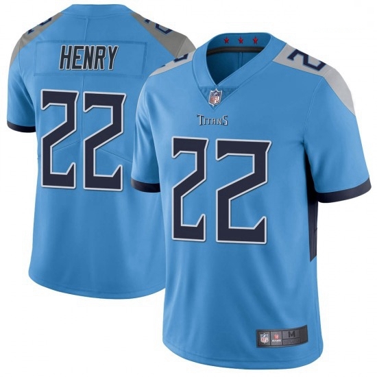 Men Tennessee Titans 22 Derrick Henry Light Blue Vapor Untouchable Limited Jersey Men Tennessee Titans 22 Derrick Henry Light Blue Vapor Untouchable Limited Jersey